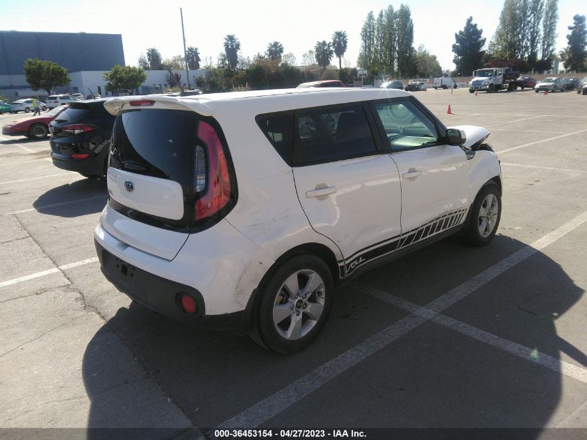 2018 KIA SOUL BASE - KNDJN2A29J7535256