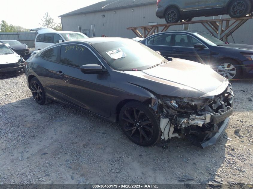 2019 HONDA CIVIC COUPE SPORT - 2HGFC4B85KH301276