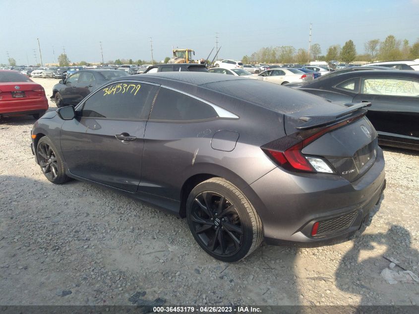 2019 HONDA CIVIC COUPE SPORT - 2HGFC4B85KH301276