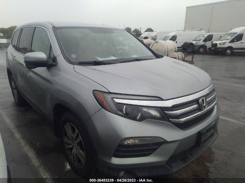 2017 HONDA PILOT EX - 5FNYF5H30HB010375