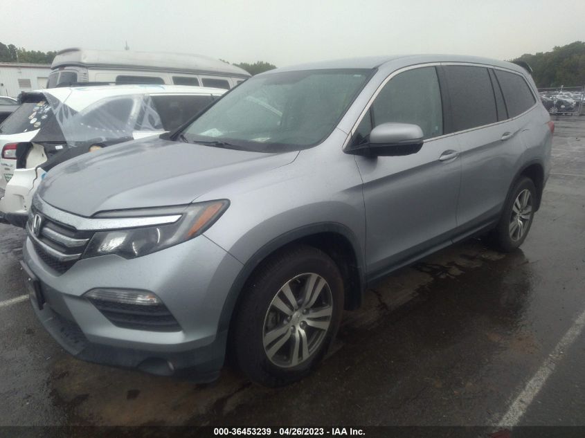 2017 HONDA PILOT EX - 5FNYF5H30HB010375