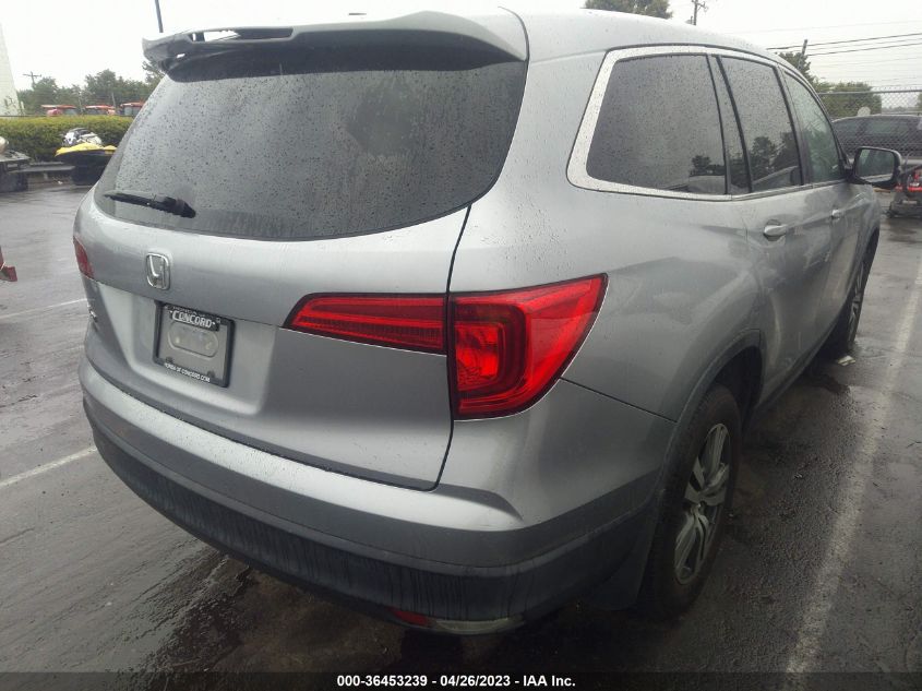2017 HONDA PILOT EX - 5FNYF5H30HB010375