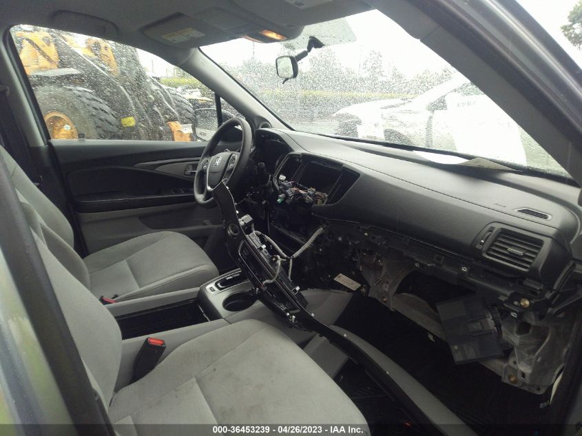2017 HONDA PILOT EX - 5FNYF5H30HB010375