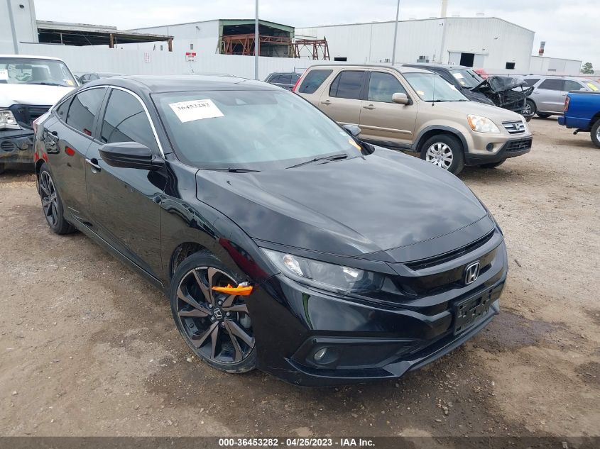 2021 HONDA CIVIC SEDAN SPORT - 19XFC2F80ME002242