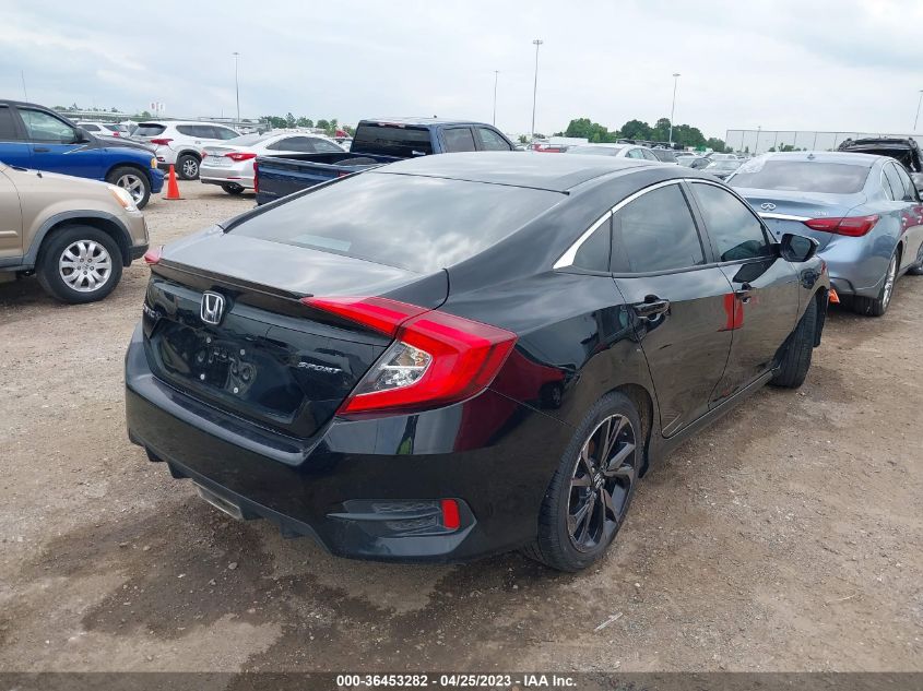 2021 HONDA CIVIC SEDAN SPORT - 19XFC2F80ME002242