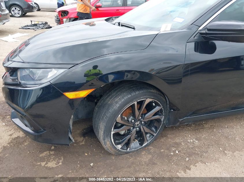 2021 HONDA CIVIC SEDAN SPORT - 19XFC2F80ME002242