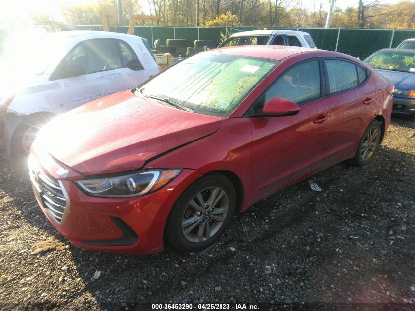 2018 HYUNDAI ELANTRA SEL - 5NPD84LF5JH247486