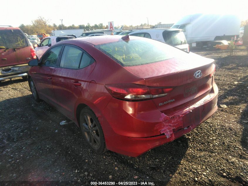 2018 HYUNDAI ELANTRA SEL - 5NPD84LF5JH247486