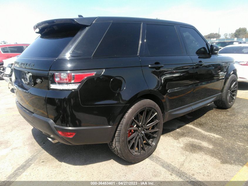 2016 LAND ROVER RANGE ROVER SPORT V6 SE - SALWG2PF2GA119080