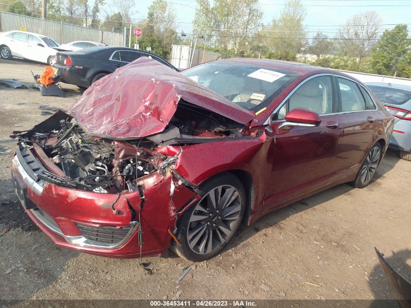 2017 LINCOLN MKZ SELECT - 3LN6L5D94HR603032