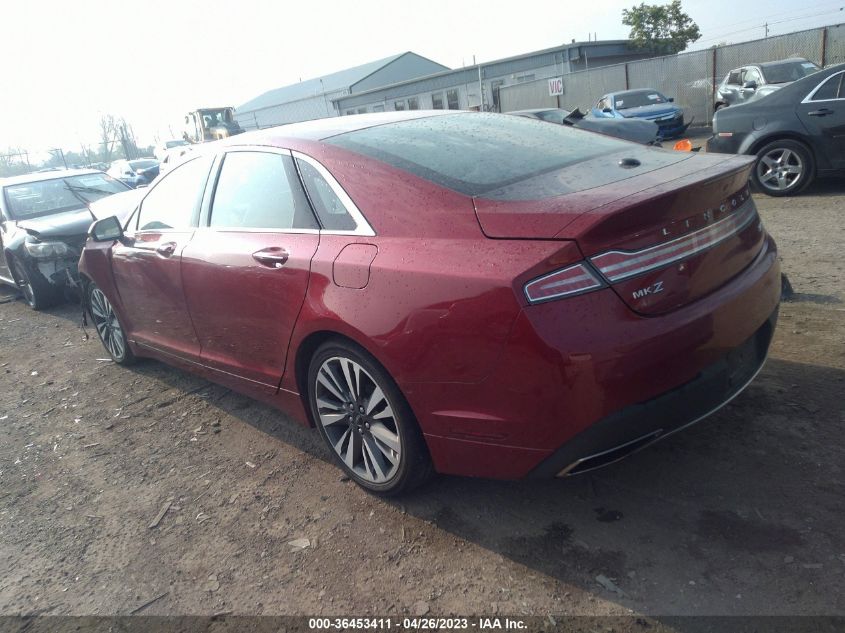 2017 LINCOLN MKZ SELECT - 3LN6L5D94HR603032