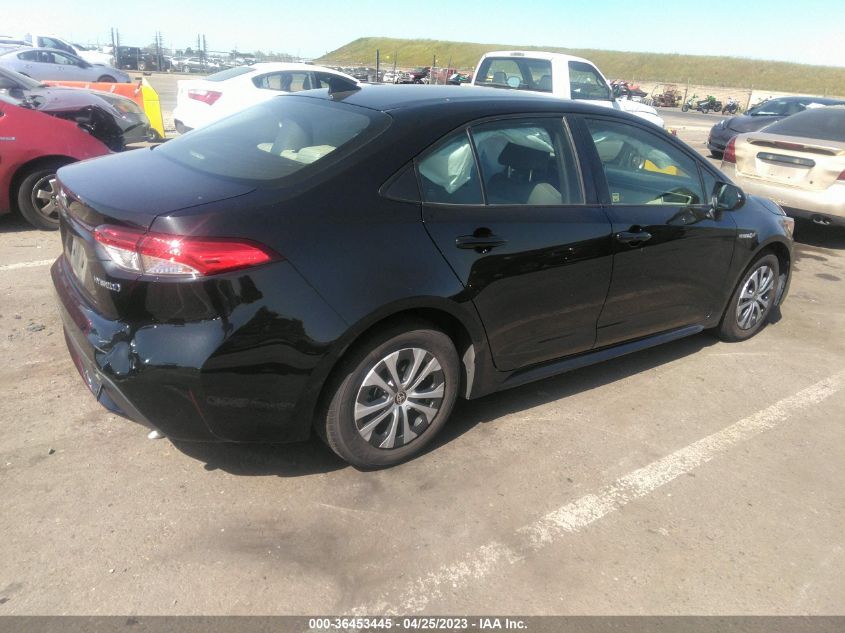 2020 TOYOTA COROLLA HYBRID LE - JTDEBRBE0LJ000236