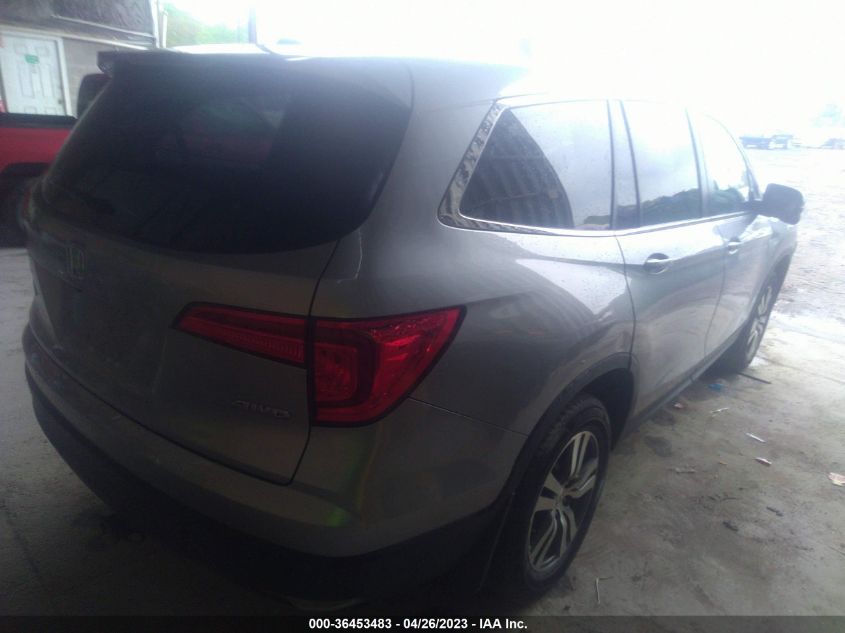 2017 HONDA PILOT EX-L - 5FNYF6H53HB014069