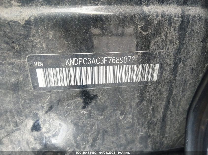 2015 KIA SPORTAGE EX - KNDPC3AC3F7689872