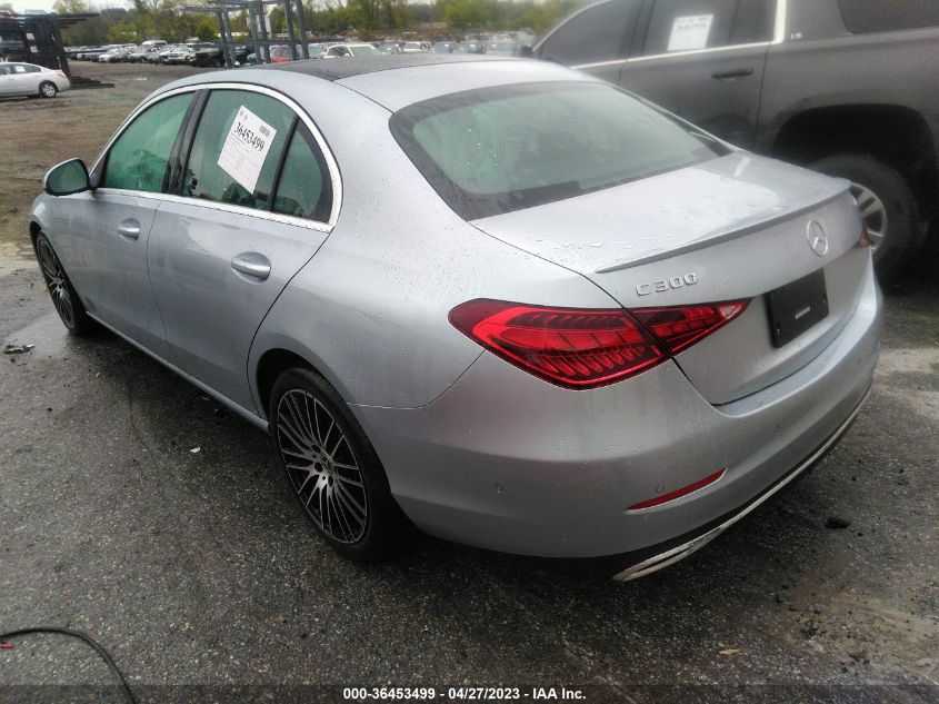 2022 MERCEDES-BENZ C-CLASS C 300 - W1KAF4HB5NR053639