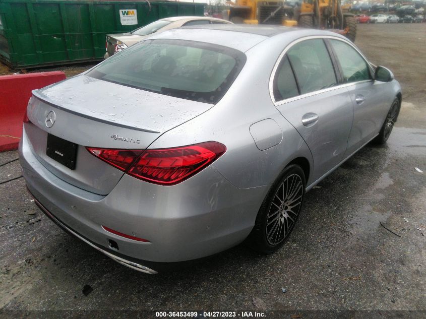 2022 MERCEDES-BENZ C-CLASS C 300 - W1KAF4HB5NR053639