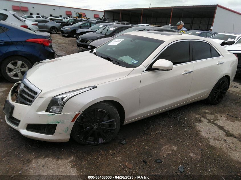 2014 CADILLAC ATS LUXURY RWD - 1G6AB5RX0E0131466