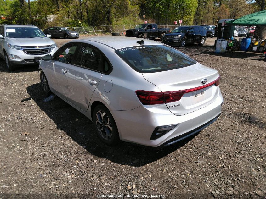 3KPF24AD3LE151259 | 2020 KIA FORTE