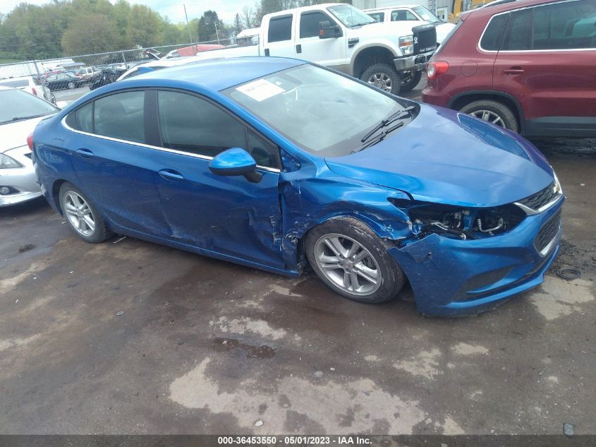 2018 CHEVROLET CRUZE LT - 1G1BE5SM2J7151446