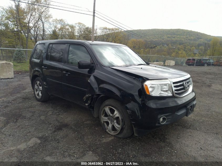 2013 HONDA PILOT EX-L - 5FNYF4H55DB019935