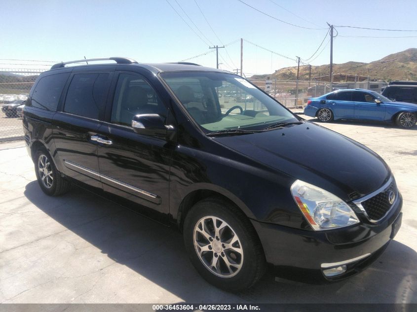 2014 KIA SEDONA EX - KNDMH4C73E6541199