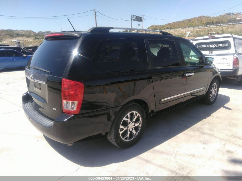 2014 KIA SEDONA EX - KNDMH4C73E6541199