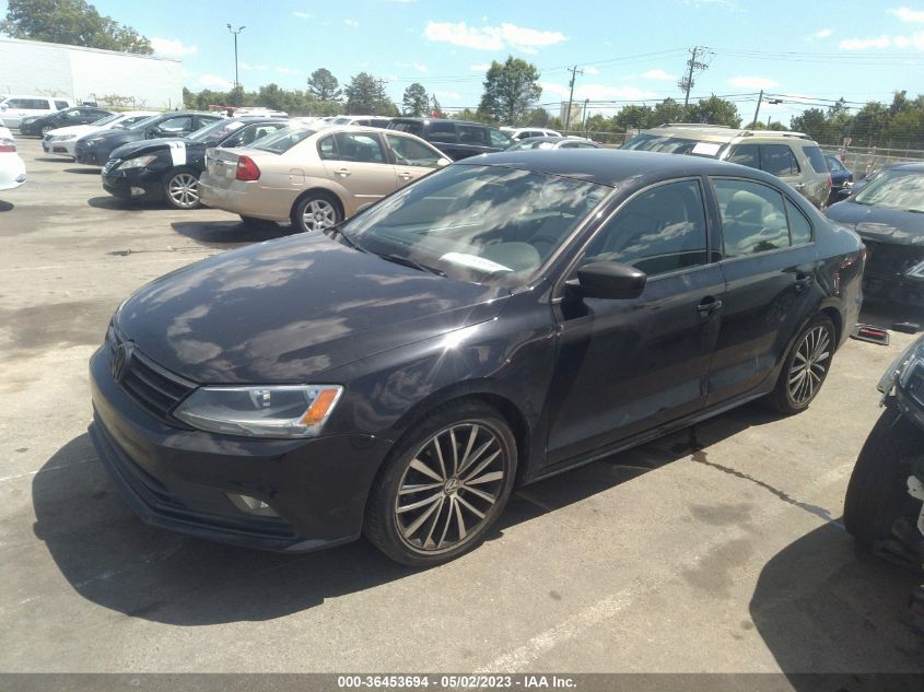 2016 VOLKSWAGEN JETTA SEDAN 1.8T SPORT - 3VWD17AJ4GM327987