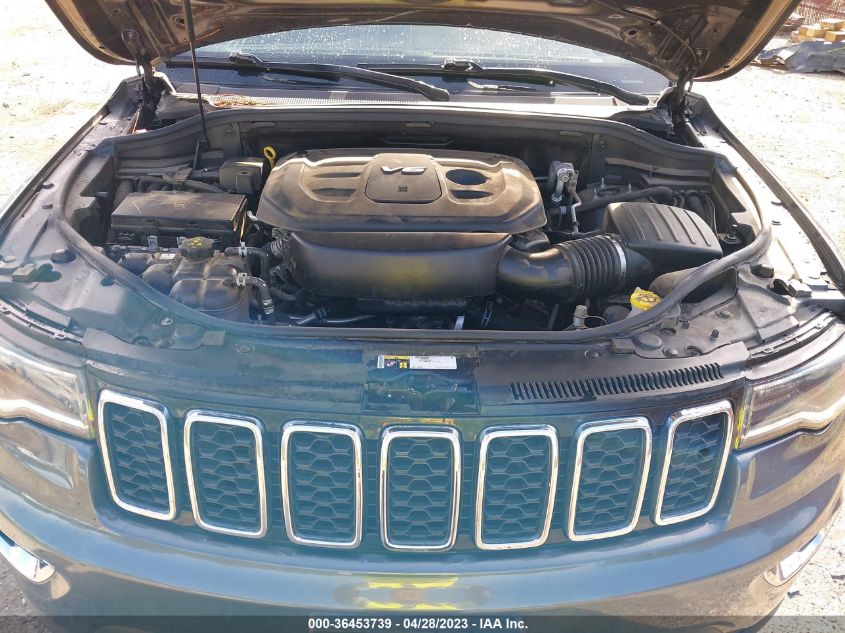 2017 JEEP GRAND CHEROKEE LIMITED - 1C4RJEBG0HC656544