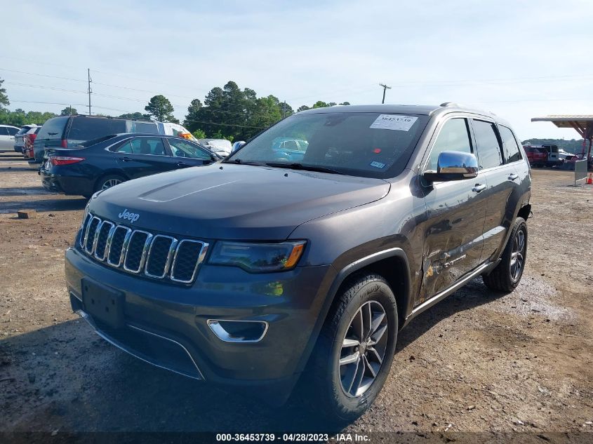 2017 JEEP GRAND CHEROKEE LIMITED - 1C4RJEBG0HC656544