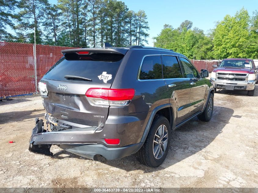 2017 JEEP GRAND CHEROKEE LIMITED - 1C4RJEBG0HC656544