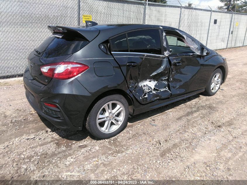 2018 CHEVROLET CRUZE LT - 3G1BD6SM4JS591002