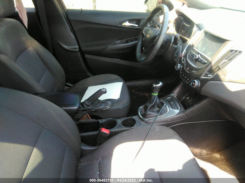 2018 CHEVROLET CRUZE LT - 3G1BD6SM4JS591002