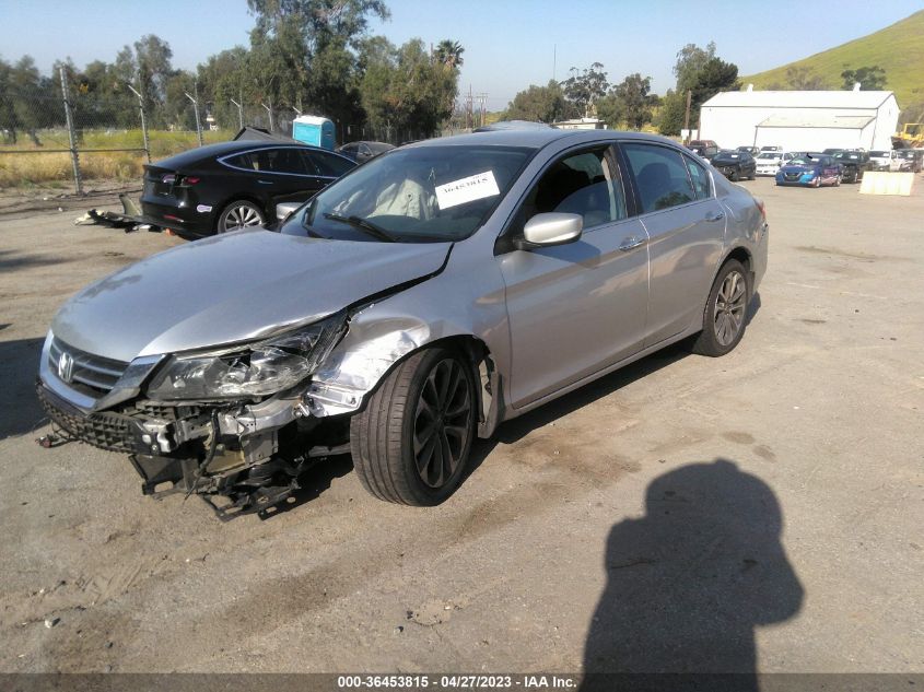 2015 HONDA ACCORD SEDAN SPORT - 1HGCR2F56FA145114