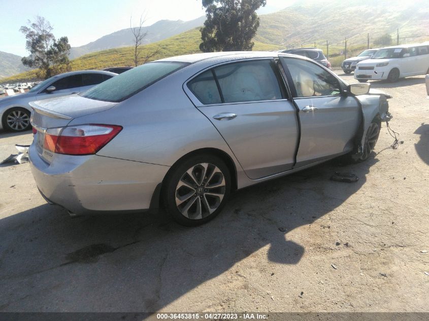 2015 HONDA ACCORD SEDAN SPORT - 1HGCR2F56FA145114