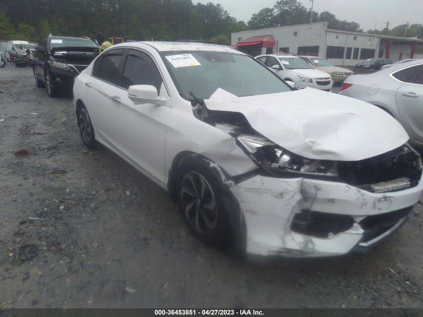 2016 HONDA ACCORD SEDAN EX-L - 1HGCR2F9XGA225469
