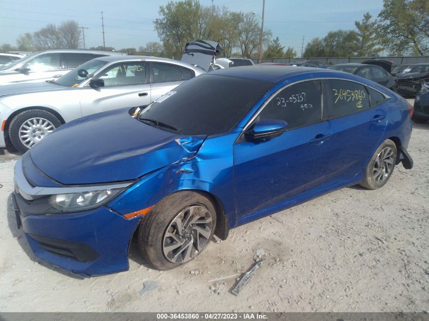 2018 HONDA CIVIC SEDAN EX - 19XFC2F79JE005711