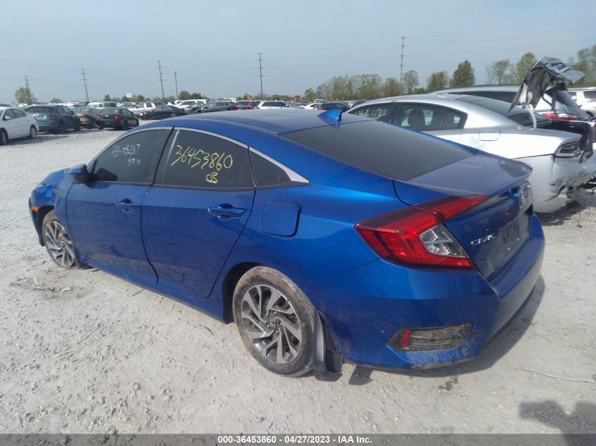 2018 HONDA CIVIC SEDAN EX - 19XFC2F79JE005711