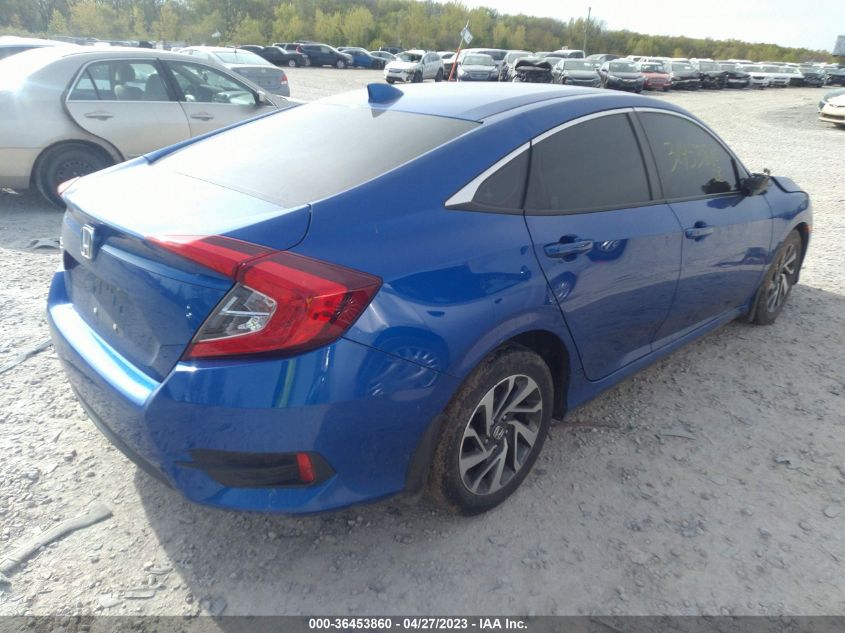 2018 HONDA CIVIC SEDAN EX - 19XFC2F79JE005711