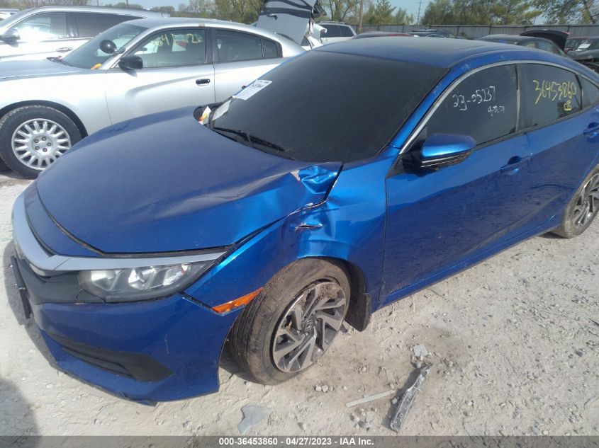 2018 HONDA CIVIC SEDAN EX - 19XFC2F79JE005711