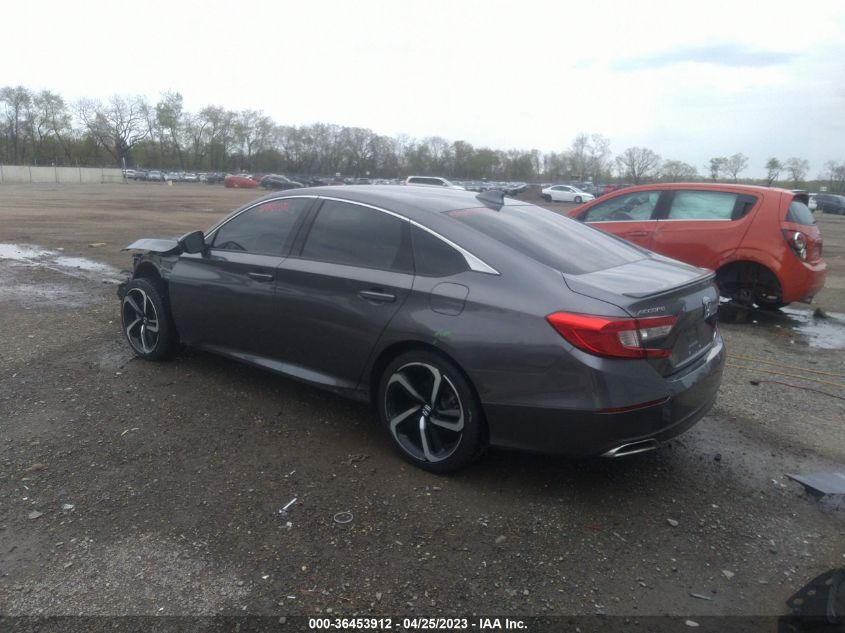 2020 HONDA ACCORD SEDAN SPORT - 1HGCV1F34LA157049