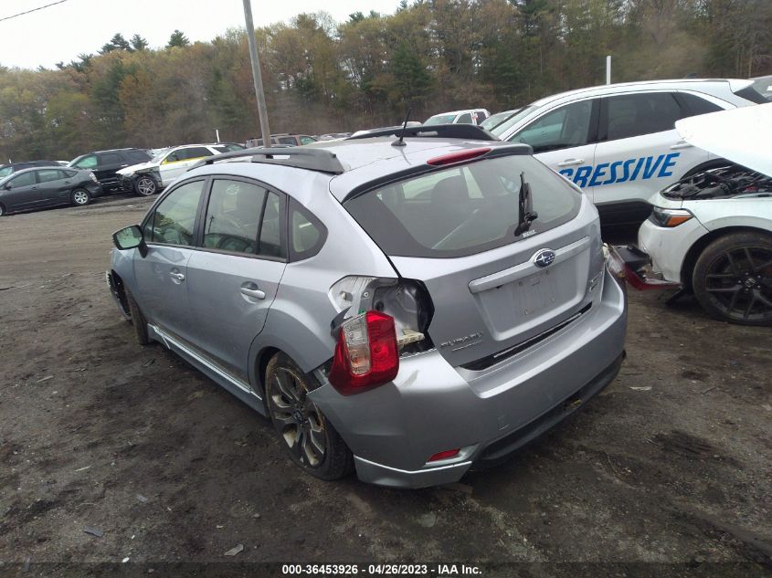 2016 SUBARU IMPREZA WAGON 2.0I SPORT PREMIUM - JF1GPAP61G9317551
