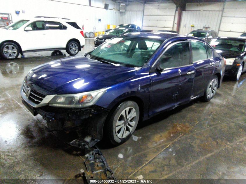 2015 HONDA ACCORD SEDAN LX - 1HGCR2F38FA253877