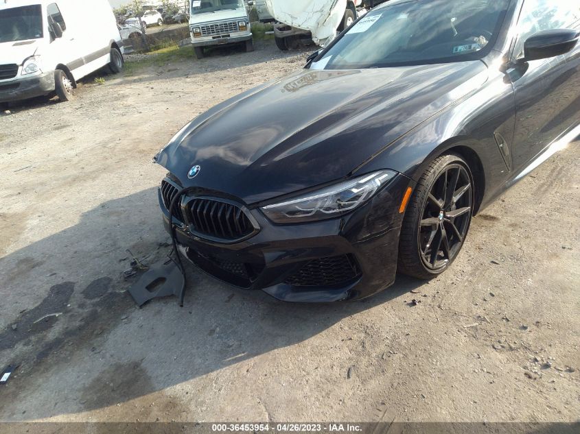 2019 BMW 8 SERIES M850I XDRIVE WBABC4C53KBU95393