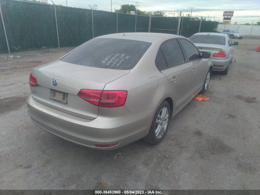 2015 VOLKSWAGEN JETTA SEDAN 2.0L S - 3VW1K7AJ8FM231097