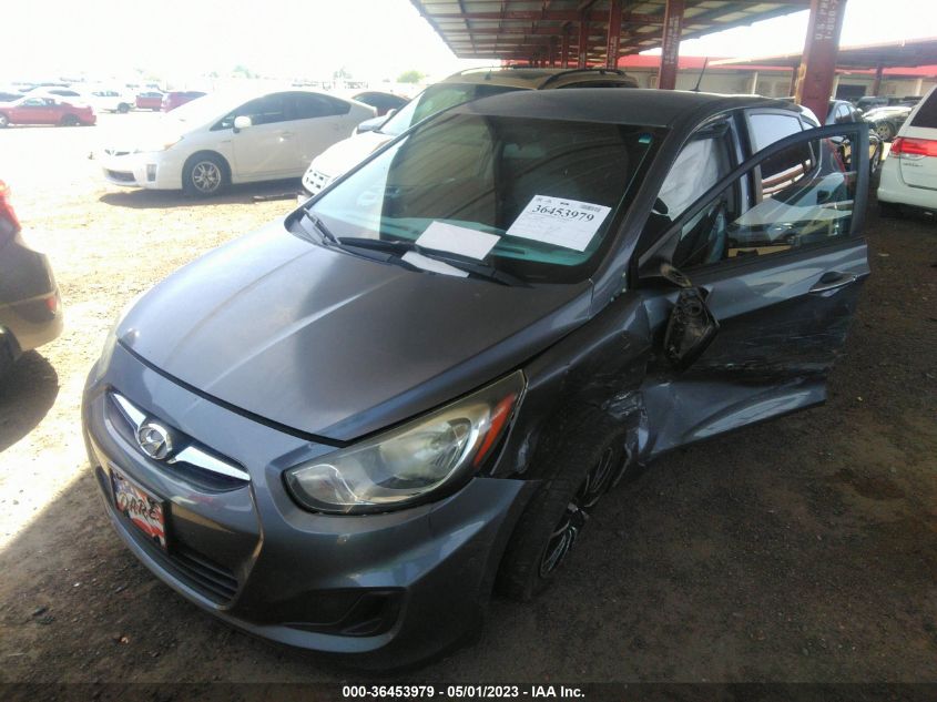 2014 HYUNDAI ACCENT GS - KMHCT5AE8EU147917