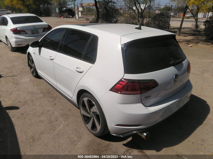 2018 VOLKSWAGEN GOLF GTI S/SE/AUTOBAHN - 3VW447AU9JM267634