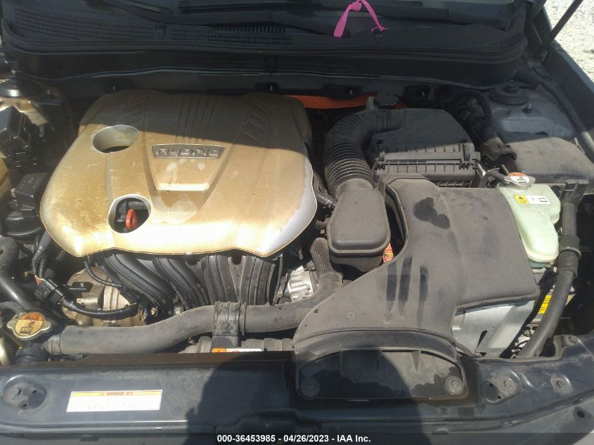 2013 HYUNDAI SONATA HYBRID LIMITED - KMHEC4A4XDA102066