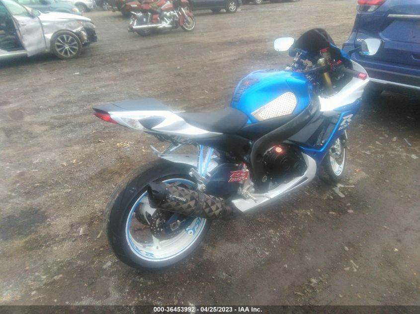 2011 SUZUKI GSX750 JS1GR7MAXB2103136