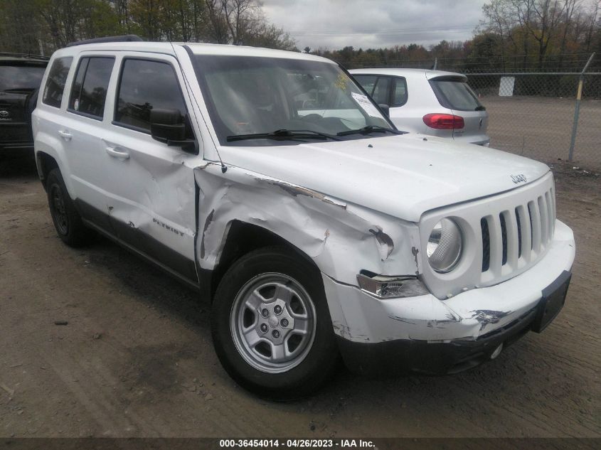 2016 JEEP PATRIOT SPORT - 1C4NJRBB6GD646412