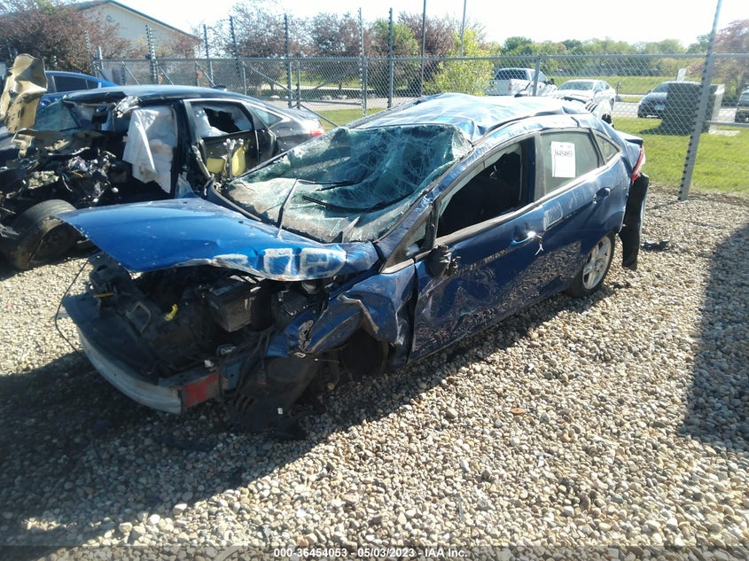VIN 3FADP4BJ8JM128002 2018 FORD FIESTA SE